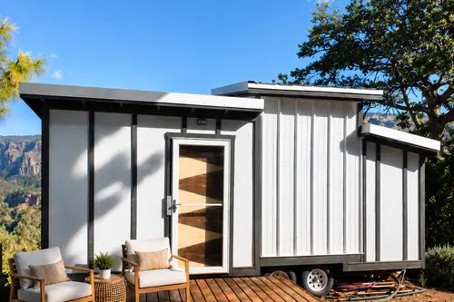 Custom 2026 Tiny Home with Natural Finishes, Solar Power & Off-Grid Potential - 1 bedroom Tiny House 551 sqft in Hoodland, Oregon