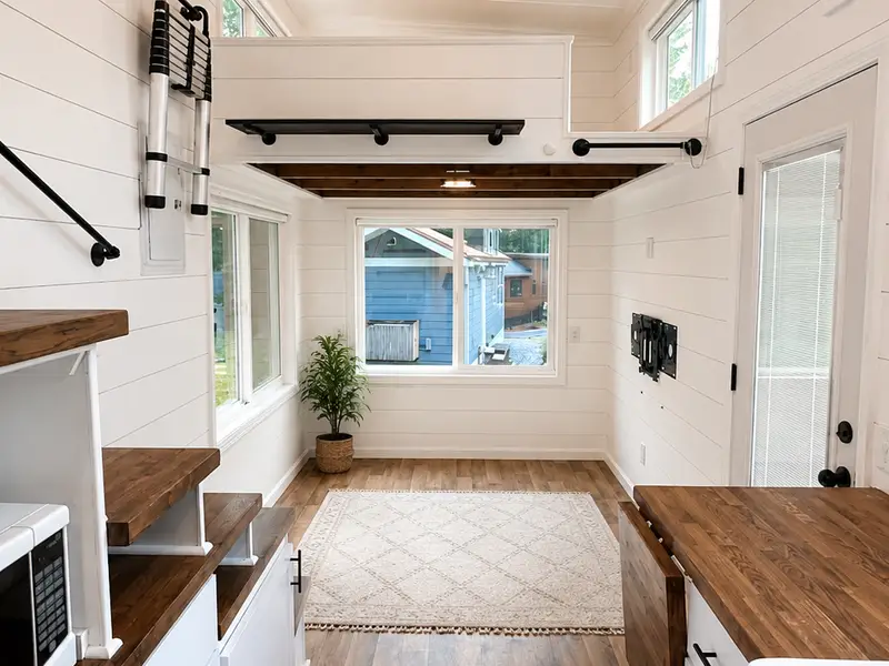 Beautiful Tiny House For Sale! 2 Lofts & Move-In Ready photo 3