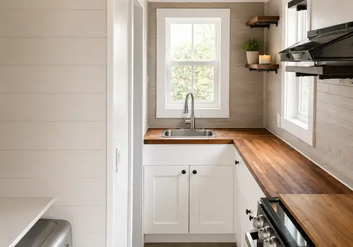 Lakeside Tiny Home in Cedar Springs Tiny Village detail photo 4