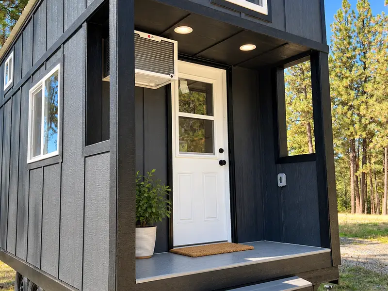 Brand New 2025 Tiny Home on Wheels! Move-In Ready — 1 bedroom Tiny House — 128 sqft for sale in Olympia, Washington