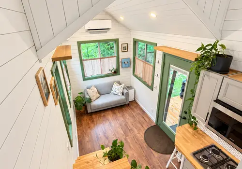24 Ft Tiny Home on Wheels | Full Kitchen, Loft & Year-Round Living detail photo 3
