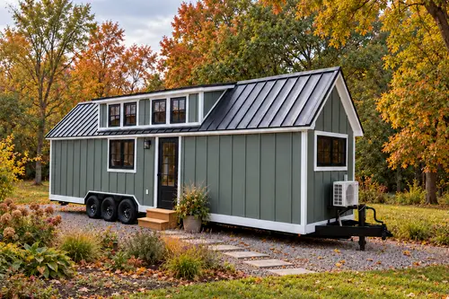 Modern Farmhouse Charm in a Brand-New Tiny Home - 1 bedroom Tiny House 272 sqft in Redmond, Oregon