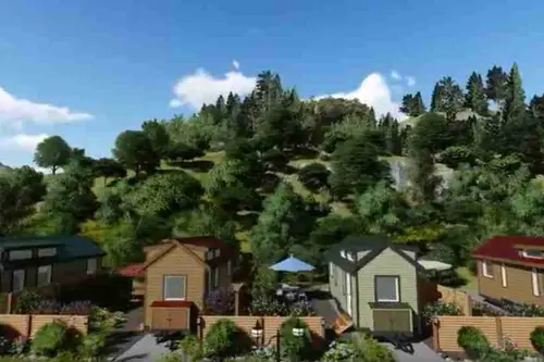 Bowman Hilton Tiny House On Wheels Community - Puyallup, WA - Tiny home community in Puyallup, Washington