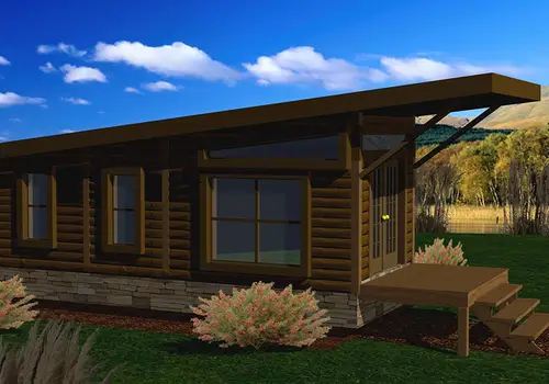 Battle Creek Log Homes — build photo 2
