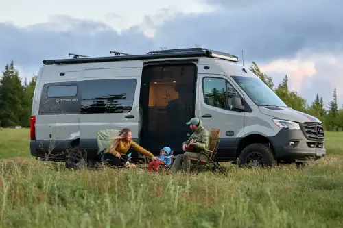 Outside Van - Tiny home builder in Portland, Oregon