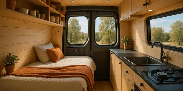 How to Convert a Van into a Livable Home: Step Guide image