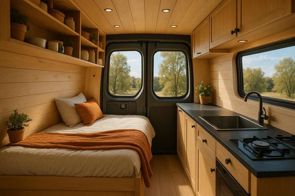 How to Convert a Van into a Livable Home: Step Guide image