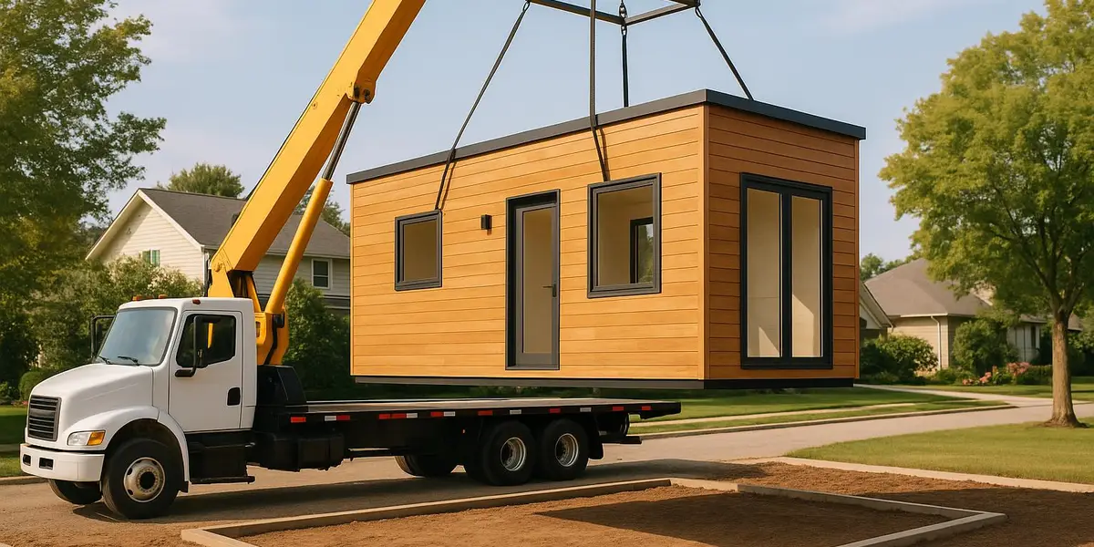 Tiny Home Delivery FAQs Answered hero image