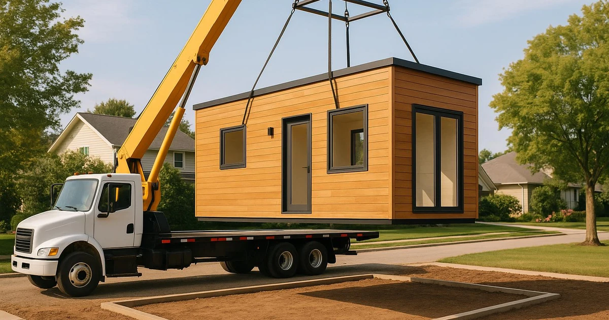Tiny Home Delivery FAQs Answered | Nomad Adjacent Blog