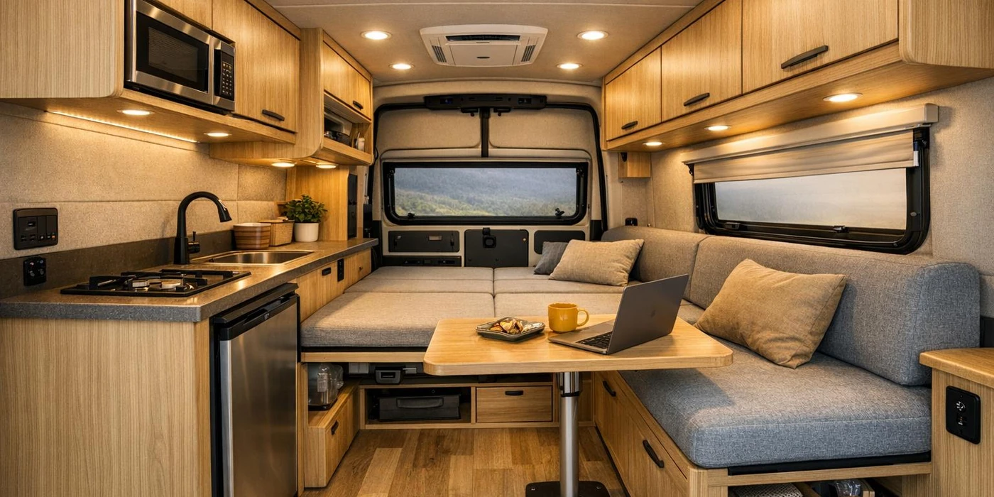 Ultimate Guide to Ergonomic Van Layouts hero image