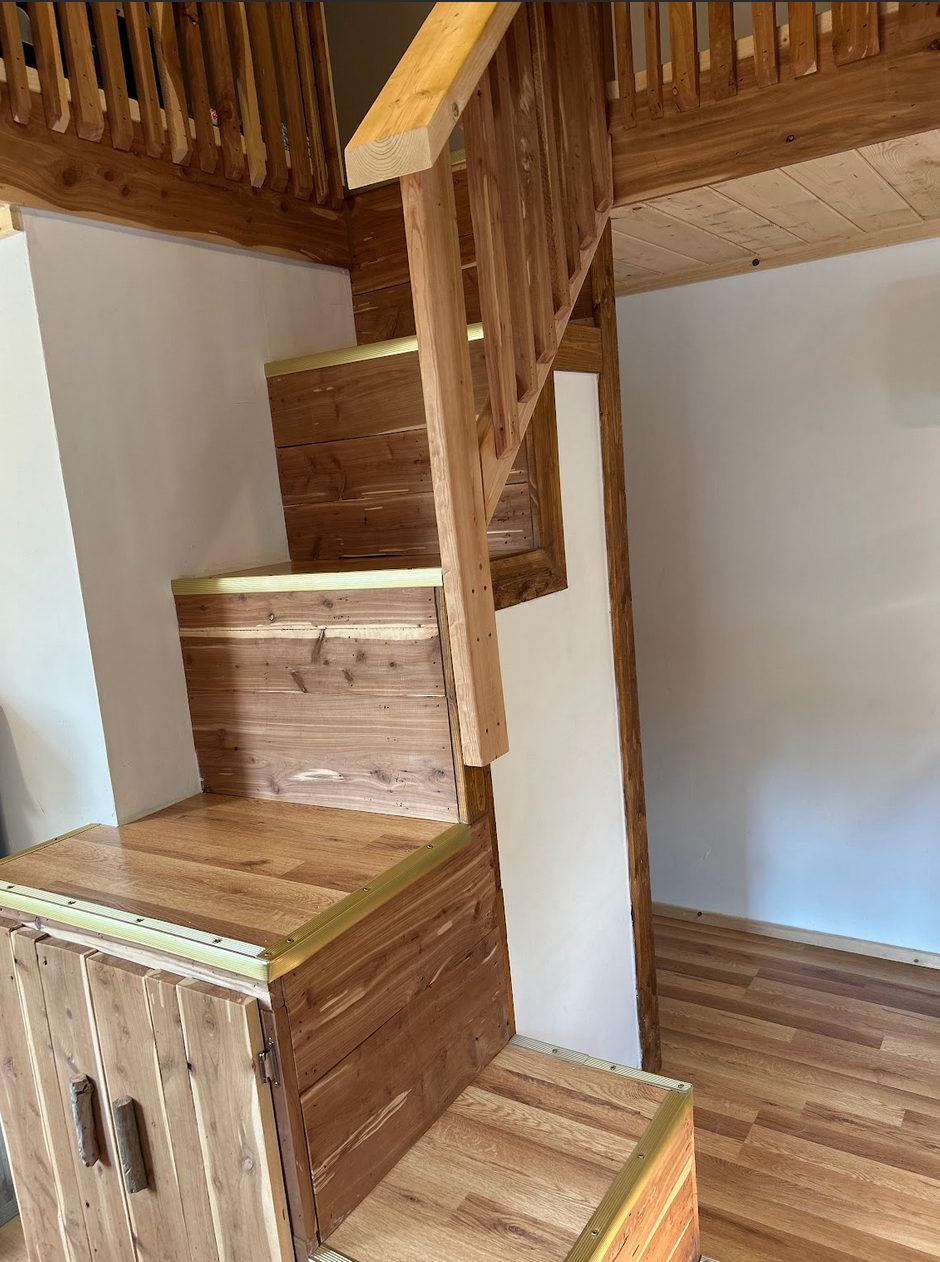 Custom Built 12” x 20” Tiny House/She Shed on skids image 5