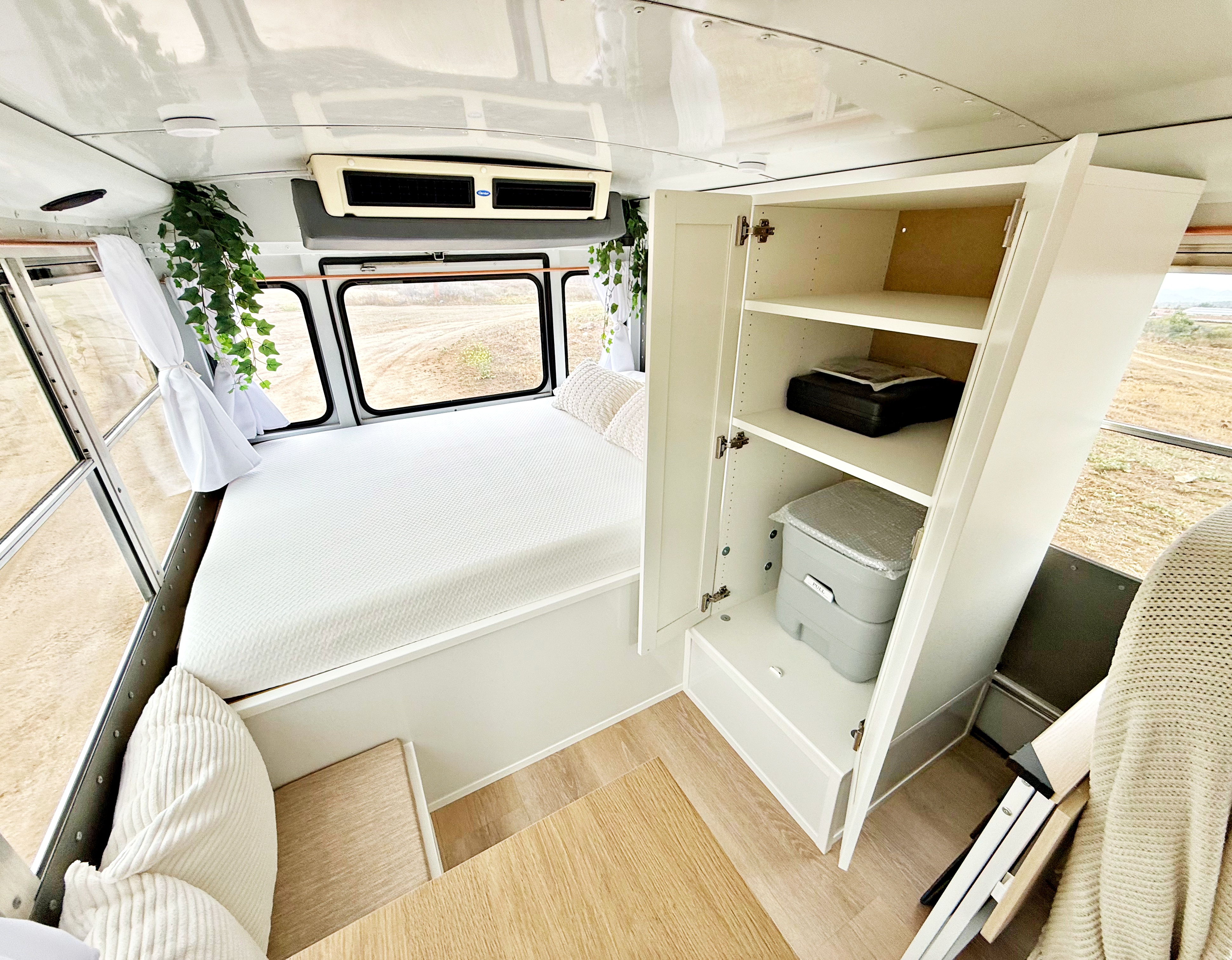 Bright Road-Ready Short Bus Tiny Home β Only 32,000 Miles! image 4