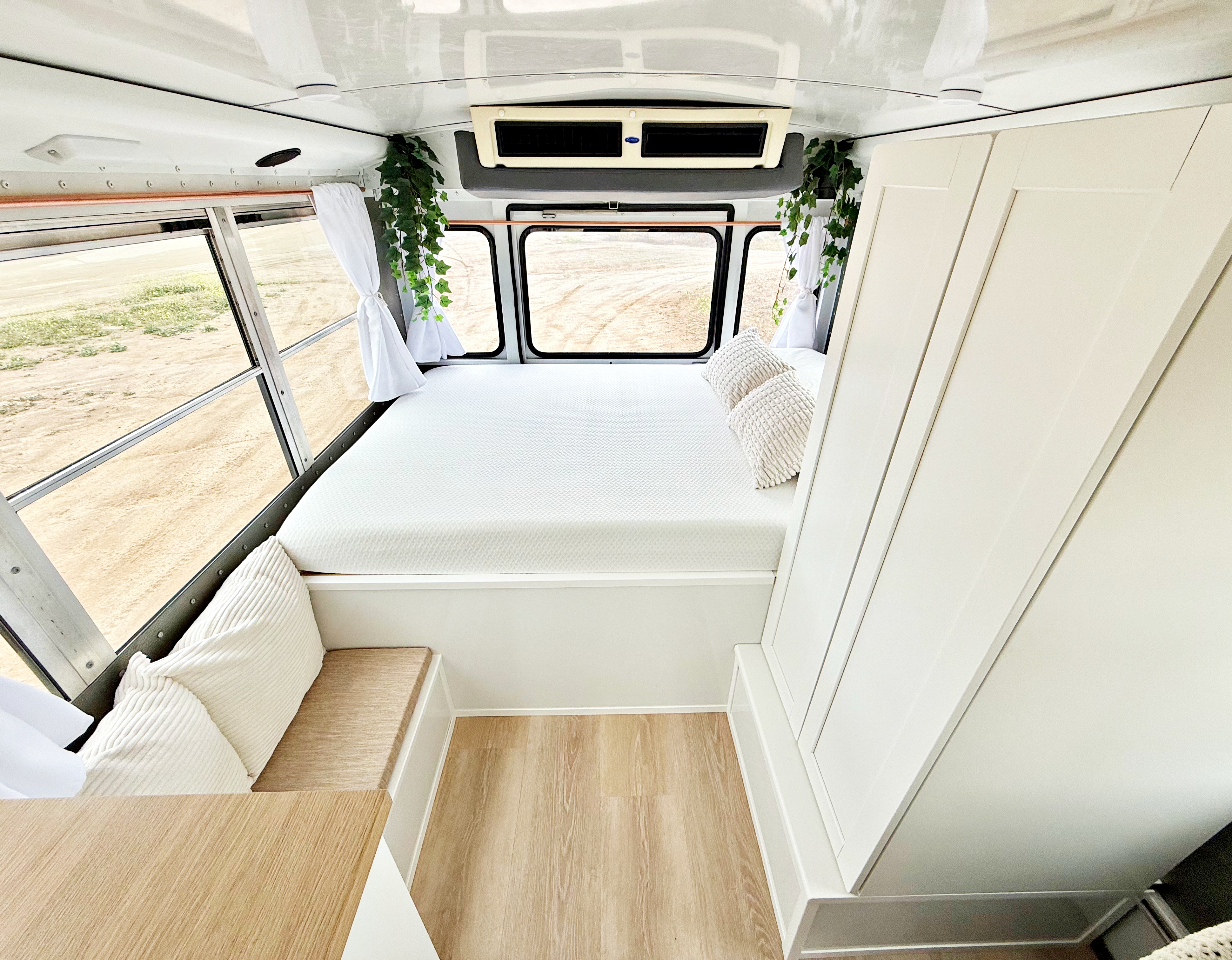 Bright Road-Ready Short Bus Tiny Home β Only 32,000 Miles! image 2