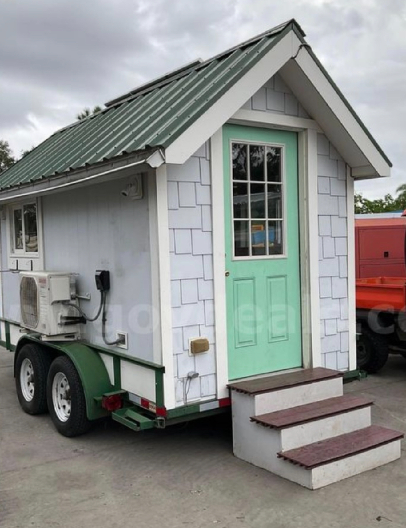 trailer mounted tiny house image 1