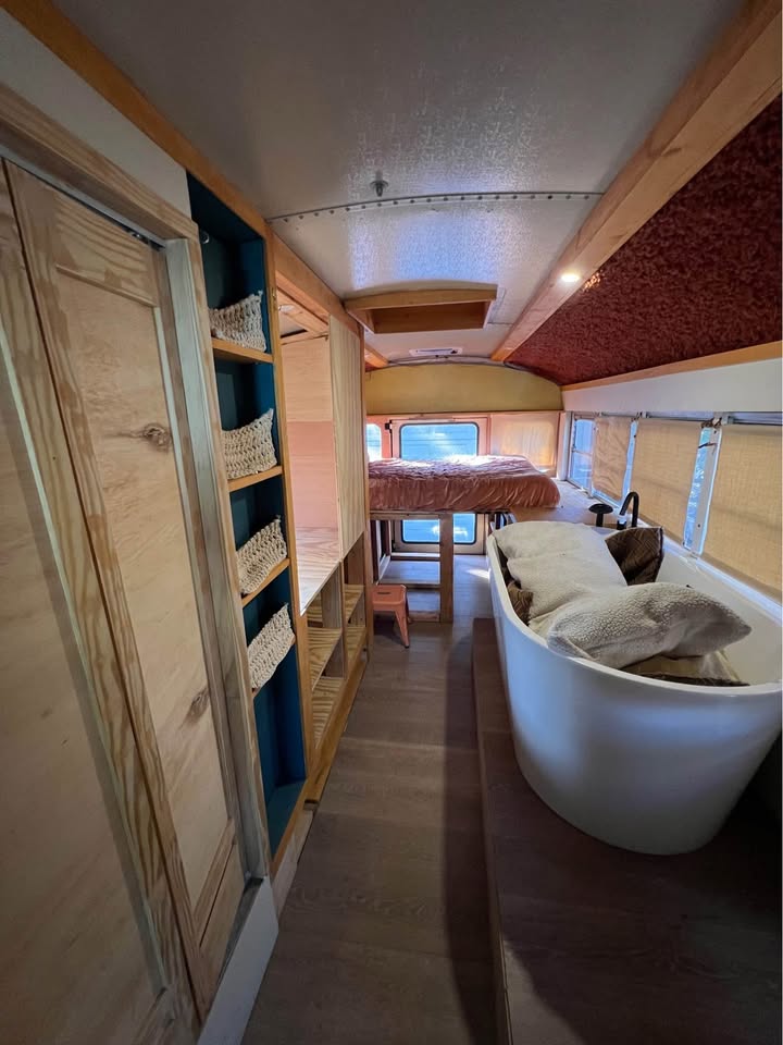 FOR SALE - Converted School Bus Renovated 2004 International Bus CE 200 image 5