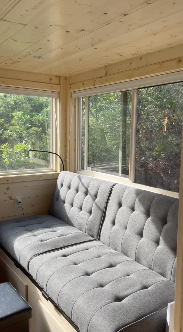 Joseph's Bright Tiny Home Cabin with Dual Lofts – Fully Equipped and RVIA Certified image 2