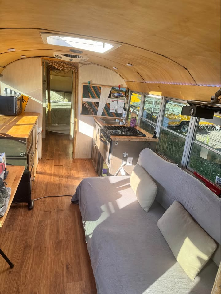 FOR SALE: 2000 Blue Bird RV Conversion Skoolie image 4