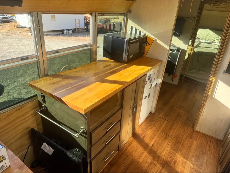 FOR SALE: 2000 Blue Bird RV Conversion Skoolie image 2