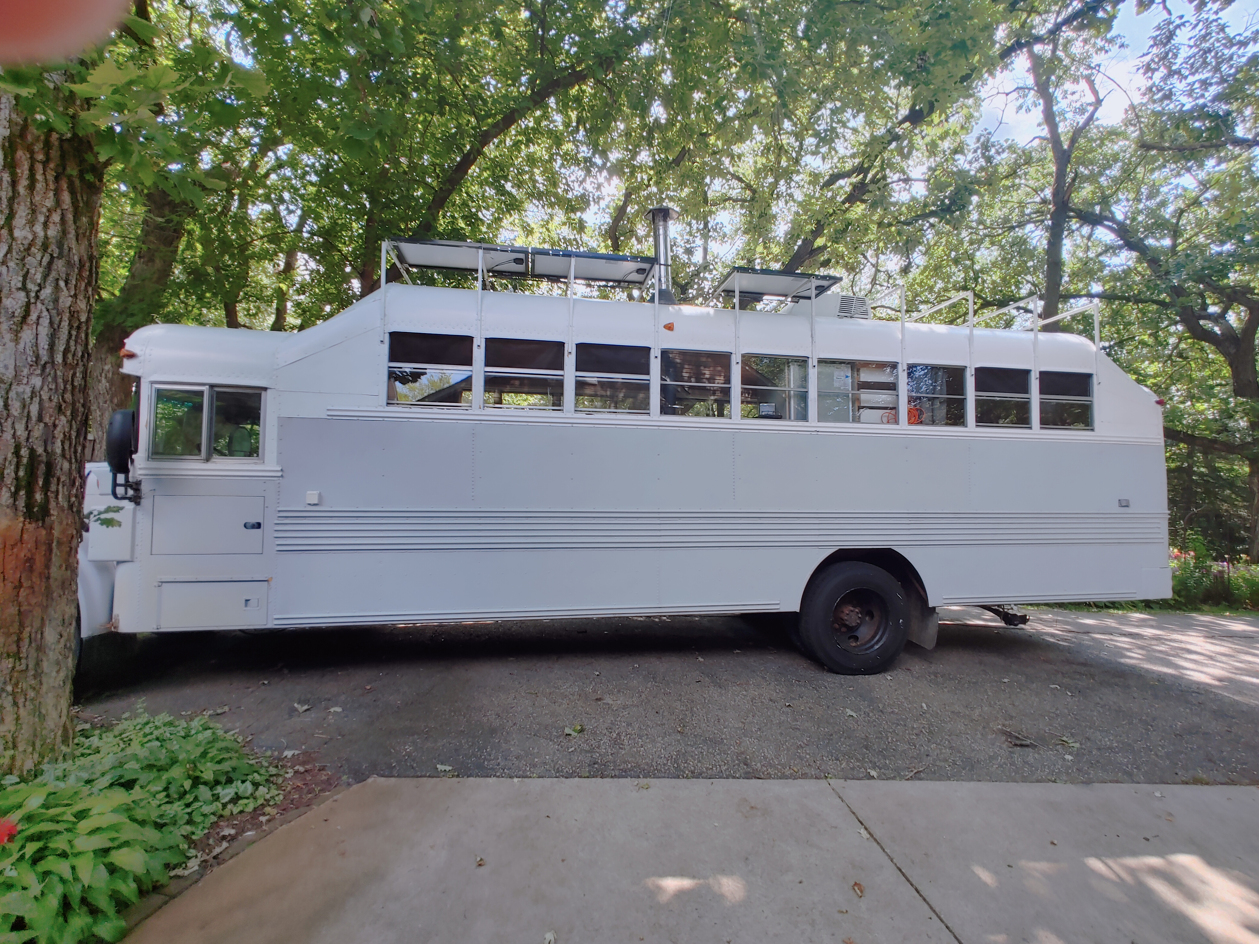 FOR SALE: Blue Bird Thomas 3800 65 Passenger Skoolie image 1