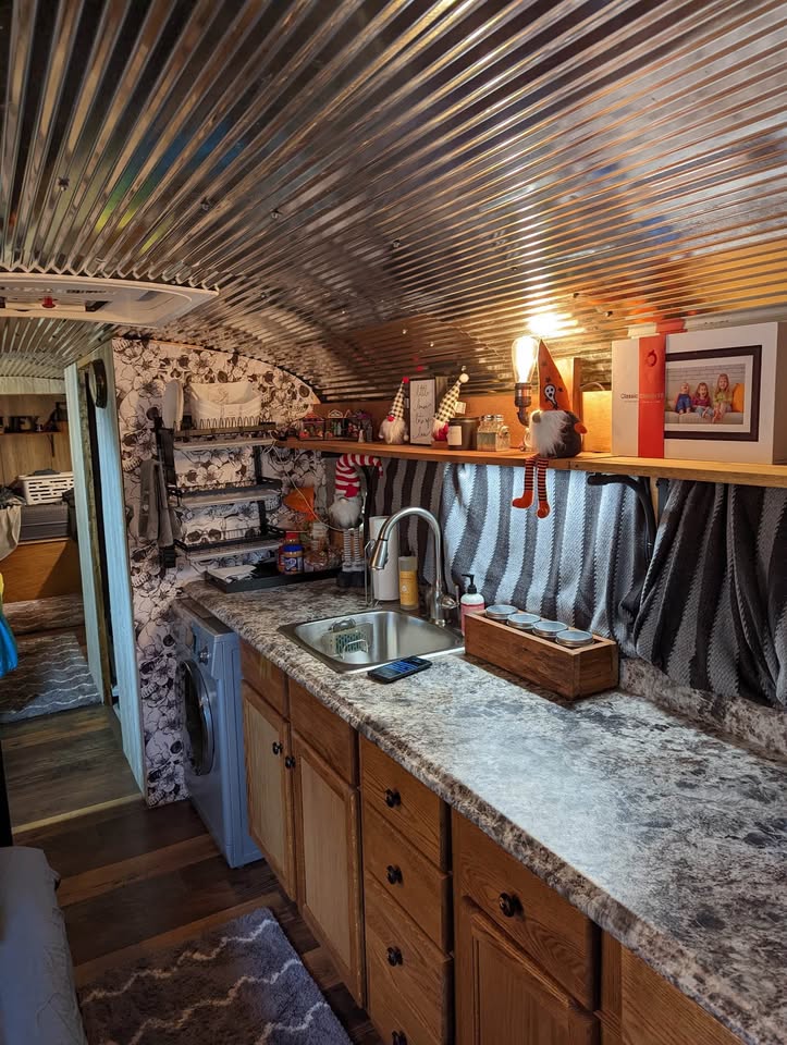 PRICE DROP! FOR SALE: Turnkey Skoolie with Office Setup! image 3