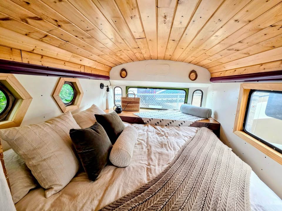 FOR SALE: Tiny Home in a 1980 Vintage Bus image 3