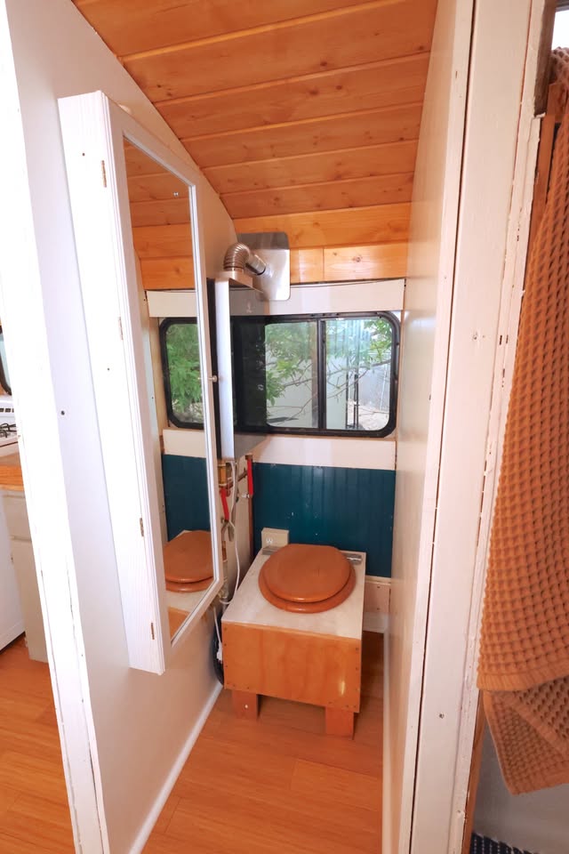 FOR SALE: Tiny Home in a 1980 Vintage Bus image 4