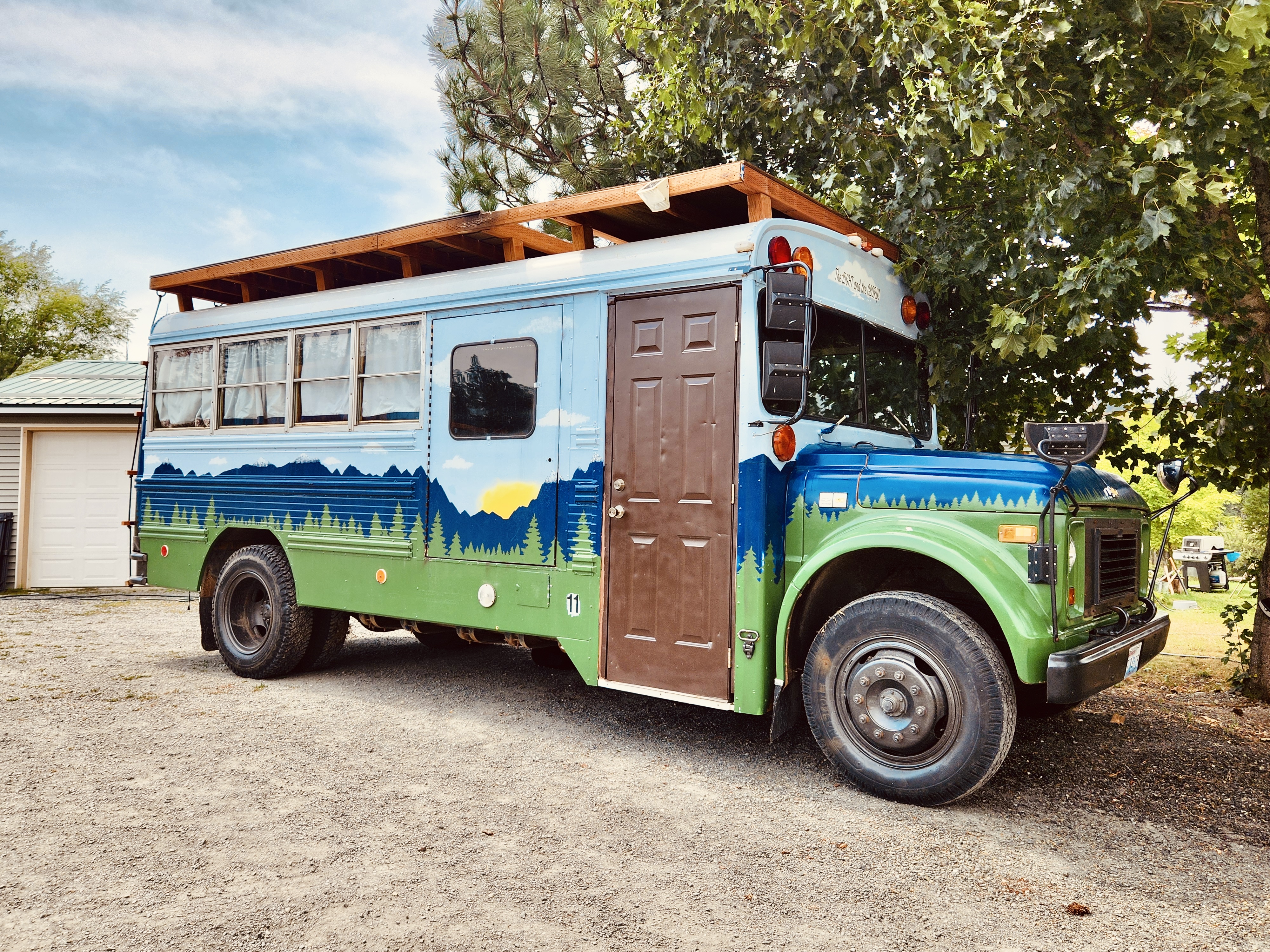 For Sale - Renovated 1983 S6000 Bluebird Skoolie in Washington! image 2