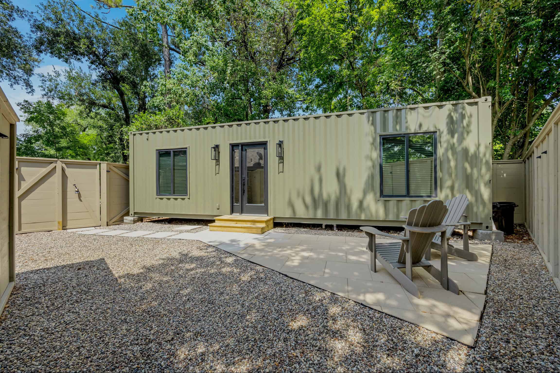 Turnkey shipping container home in Houston