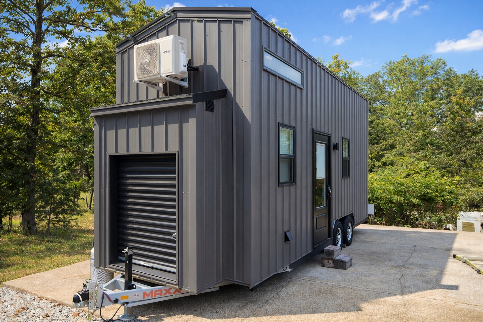 Built-to-Last Off-Grid Tiny Home | Steel Frame& Solar Ready