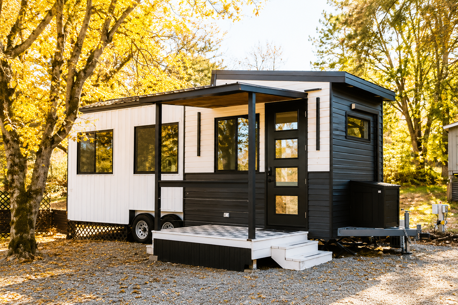 Fully Furnished NOAH Certified Tiny Home + Main-Floor Bedroom